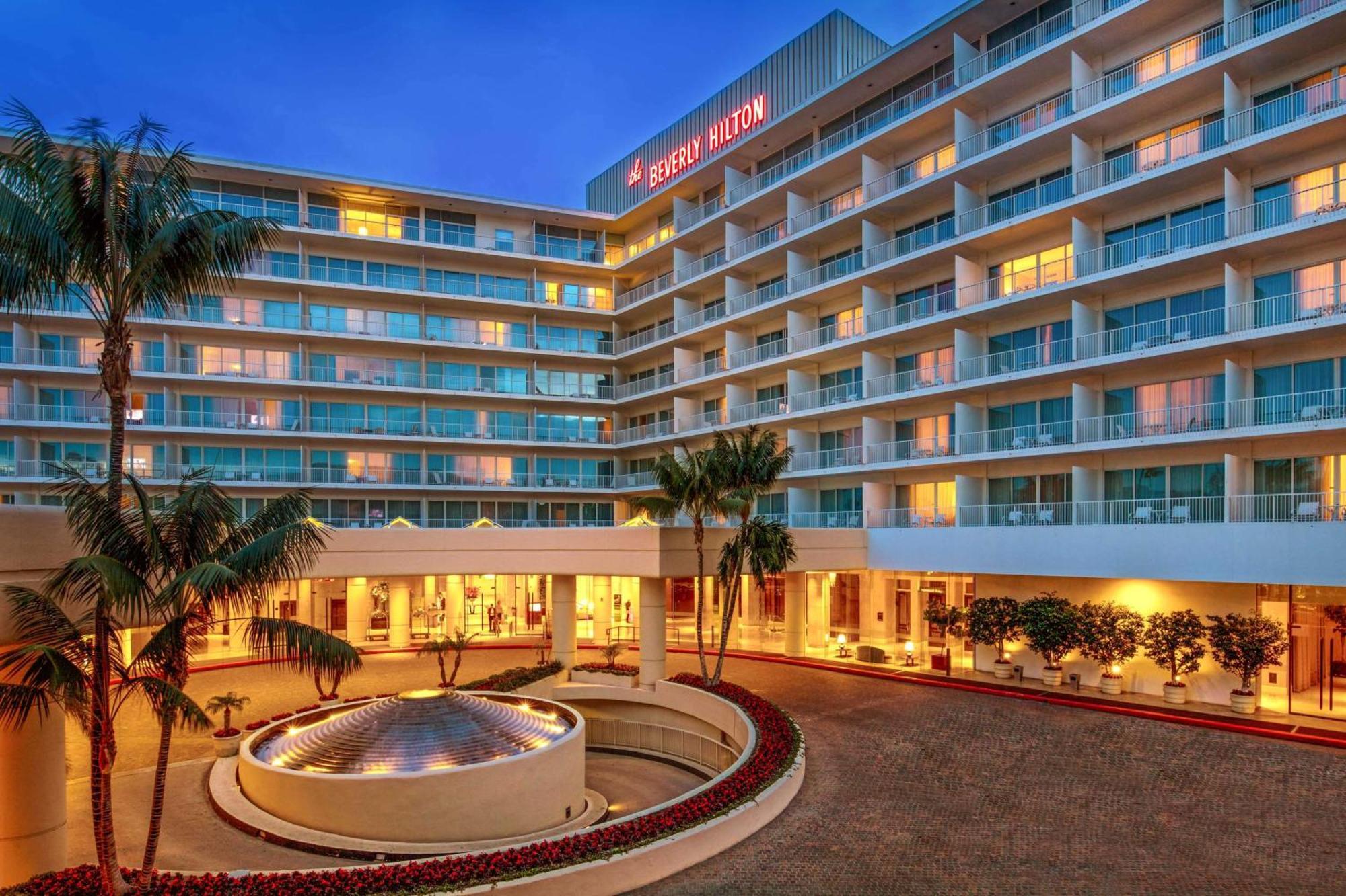 The Beverly Hilton Los Angeles Exteriör bild