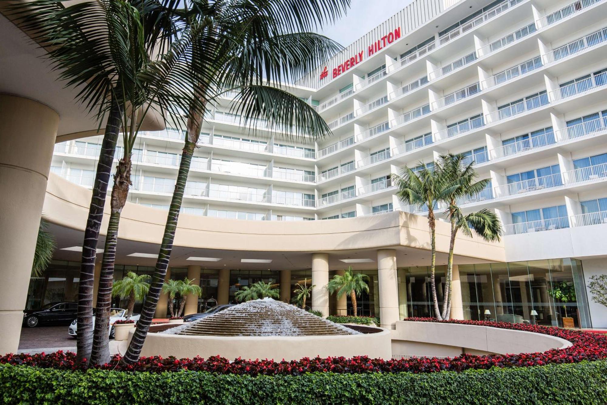 The Beverly Hilton Los Angeles Exteriör bild