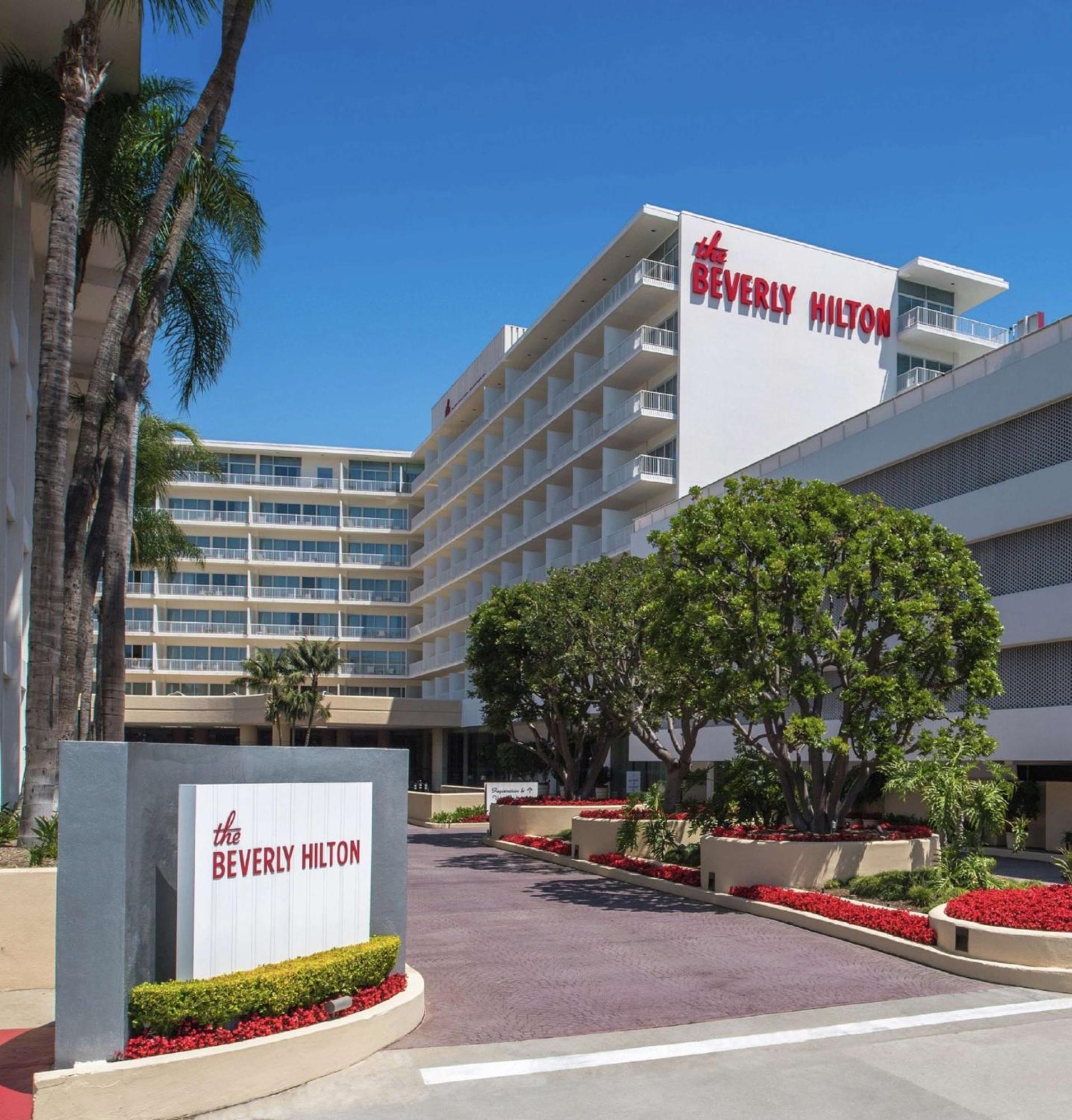 The Beverly Hilton Los Angeles Exteriör bild