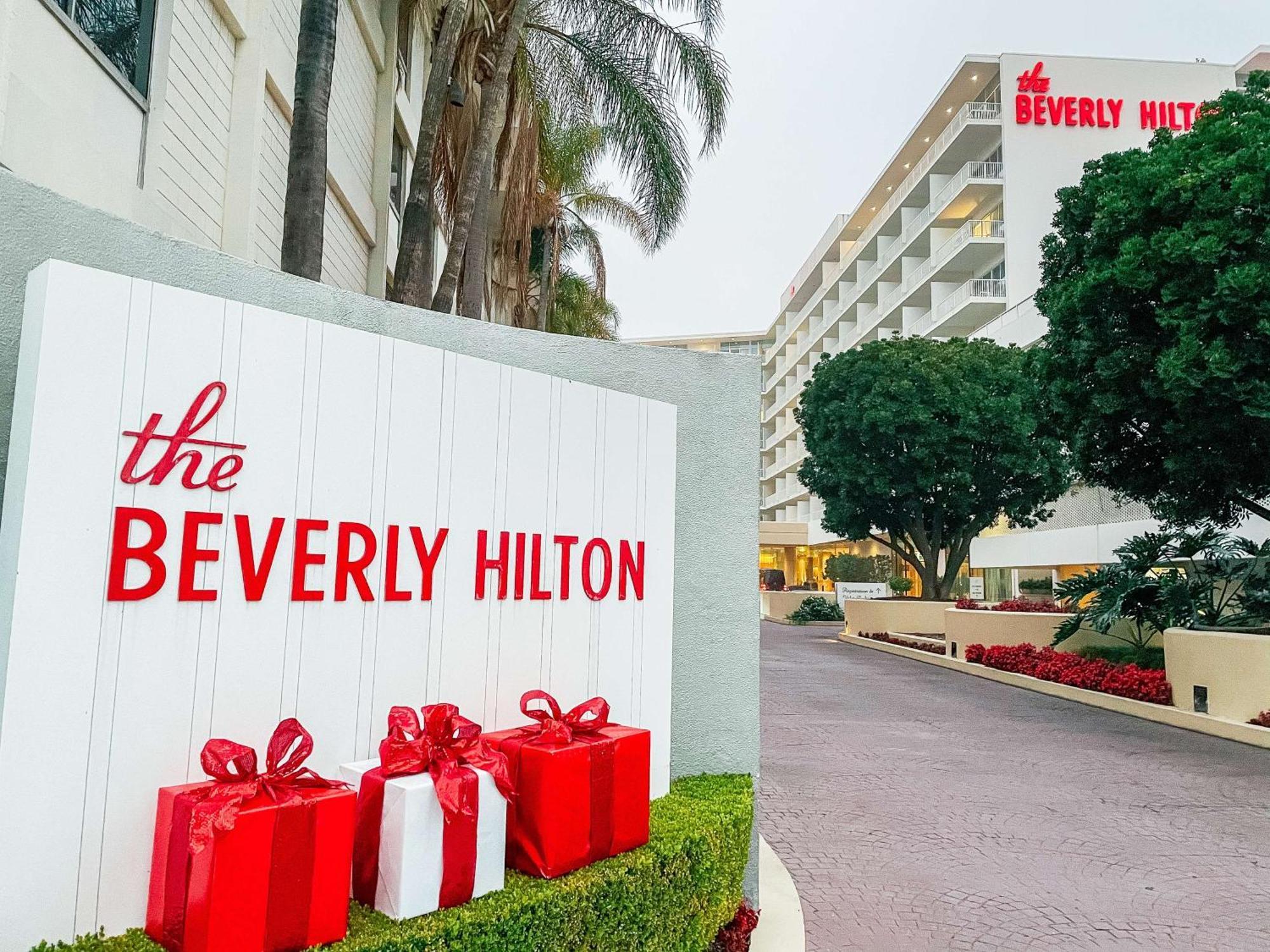 The Beverly Hilton Los Angeles Exteriör bild